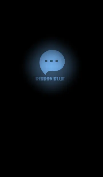[LINE着せ替え] Ribbon  Blue Light Theme V3 (JP)の画像1