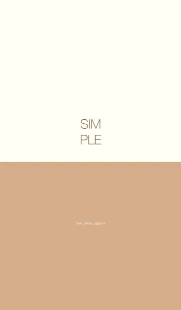 [LINE着せ替え] 0N4_24_ベージュ2-9の画像1