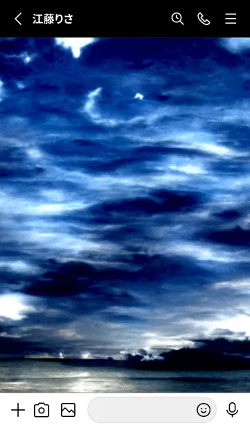 [LINE着せ替え] 夜の月 月の海 #Dlb_21。の画像2