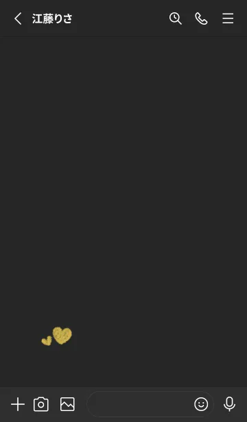 [LINE着せ替え] ハートのらくがき(くすみ4-03)の画像2