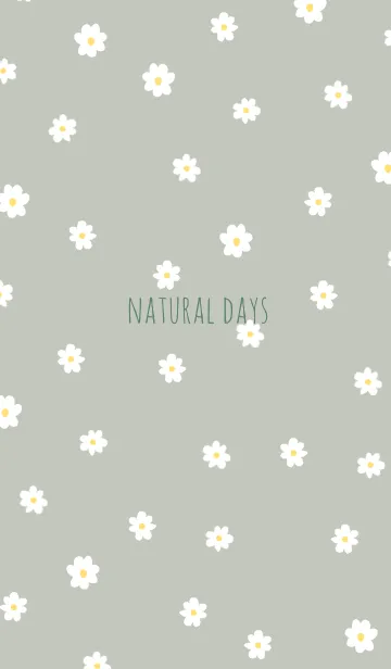 [LINE着せ替え] NATURAL DAYS -dustygreen-の画像1