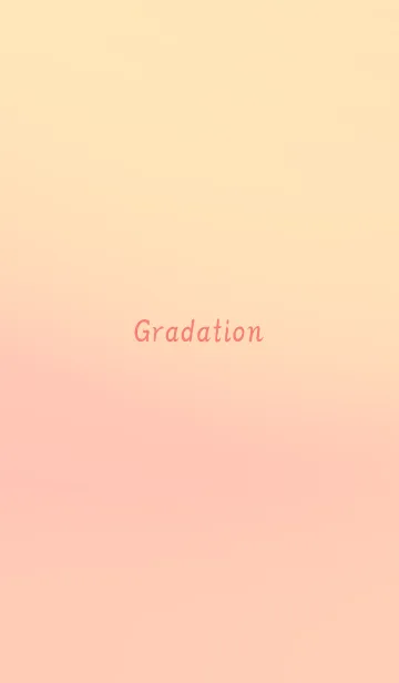 [LINE着せ替え] gradation YELLOW&PINK 16の画像1