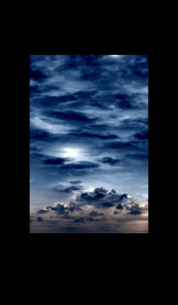 [LINE着せ替え] 夜の月 月の海 #DkBC_13。の画像1