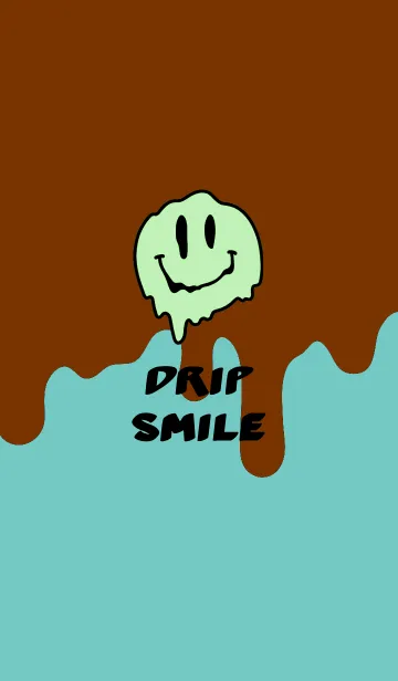 [LINE着せ替え] ドリップ スマイル _025の画像1