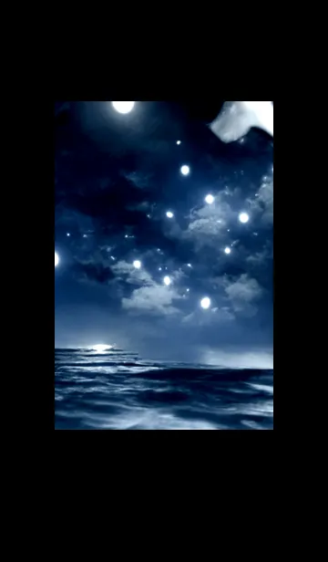 [LINE着せ替え] 夜の月 月の海 #DkBD_11。の画像1