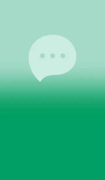 [LINE着せ替え] Spearmint Green & Shamrock Green V3 (JP)の画像1