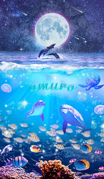 [LINE着せ替え] 生命の惑星✨あむろの祝福【修正版】の画像1