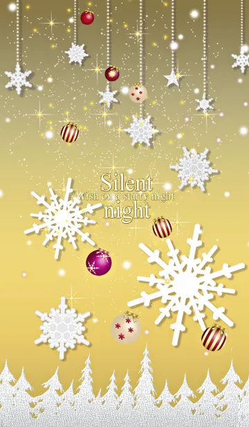 [LINE着せ替え] ★願が叶う冬の空*28の画像1