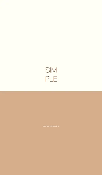 [LINE着せ替え] 005_24_ベージュ2-6の画像1