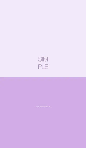 [LINE着せ替え] 005_24_パープル2-6の画像1