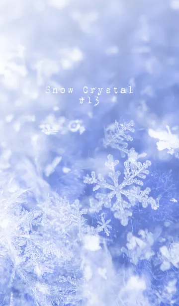 雪の結晶 #13の着せ替えメイン画像