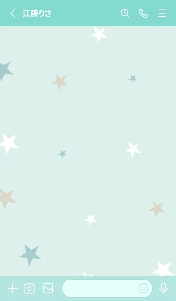 [LINE着せ替え] 星 3色13の画像2
