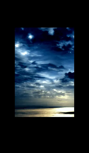 [LINE着せ替え] 夜の月 月の海 #DkBD_19。の画像1