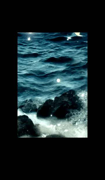 [LINE着せ替え] 夜の月 月の海 #DkBD_18。の画像1