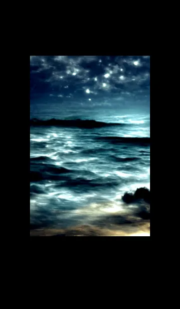 [LINE着せ替え] 夜の月 月の海 #DkBD_17。の画像1