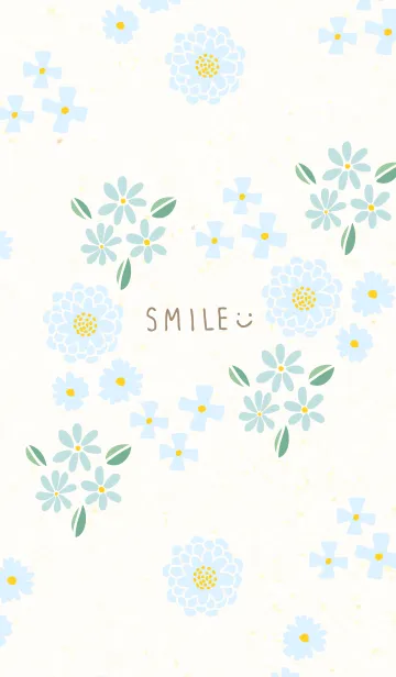 [LINE着せ替え] かわいいカラフルな花たち21の画像1