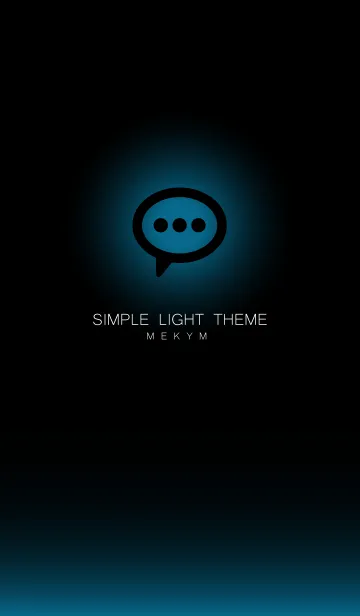 [LINE着せ替え] SIMPLE LIGHT ICON-GRADATION 35の画像1