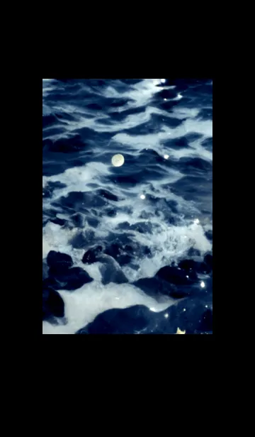 [LINE着せ替え] 夜の月 月の海 #DlE_10。の画像1