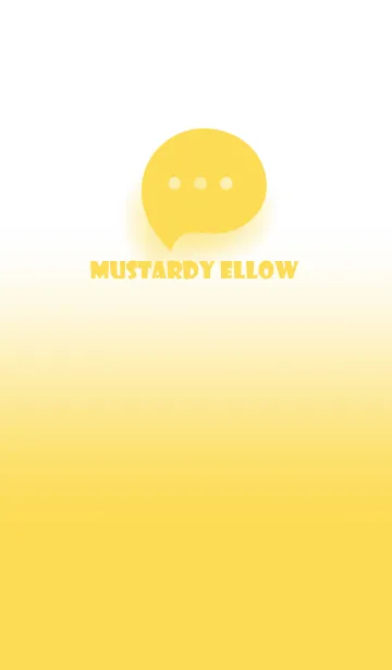 [LINE着せ替え] Mustard Yellow & White Theme V.3 (JP)の画像1