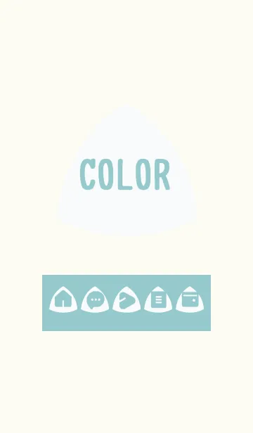 [LINE着せ替え] green color L27の画像1