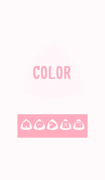 [LINE着せ替え] pink color L14の画像1