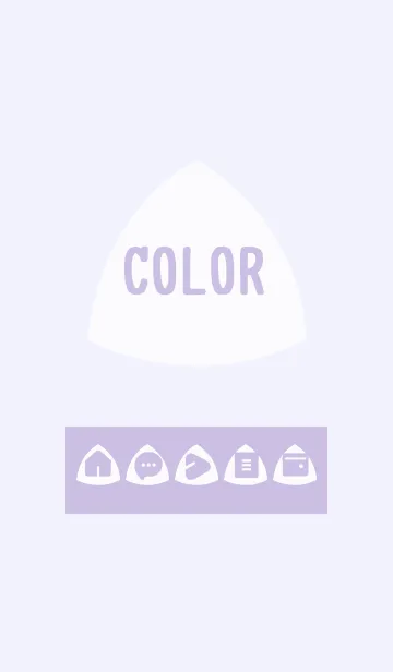 [LINE着せ替え] purple color L14の画像1