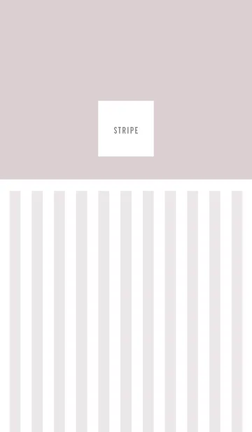 [LINE着せ替え] Simple stripe / Wine Redの画像1