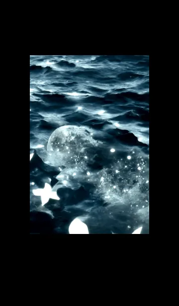[LINE着せ替え] 夜の月 月の海 #DlE_25。の画像1