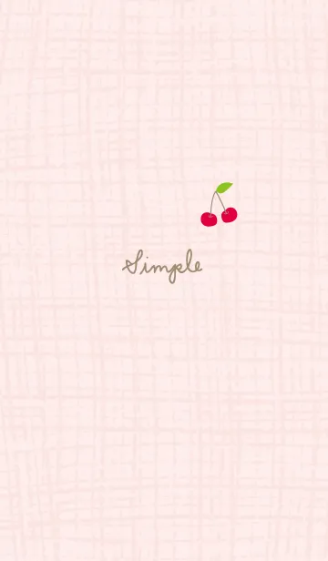 [LINE着せ替え] かわいい さくらんぼ25の画像1