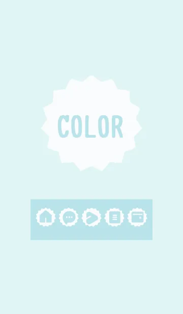 [LINE着せ替え] green color M29の画像1