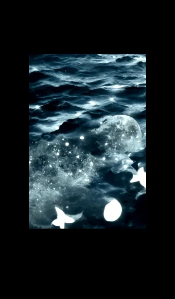 [LINE着せ替え] 夜の月 月の海 #DlE_17。の画像1