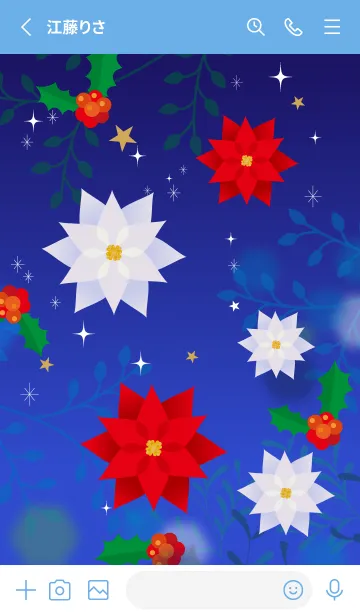 [LINE着せ替え] Holidays of Light 1の画像2