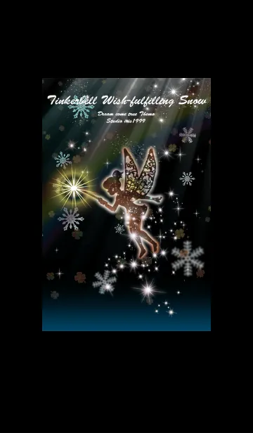 [LINE着せ替え] 願いが叶う✨ティンカー・ベルとクローバーの画像1