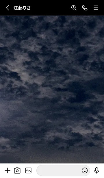 [LINE着せ替え] 夜の月 月の海 #DlI_3。の画像2