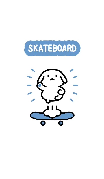 [LINE着せ替え] May the skateboard be with youの画像1