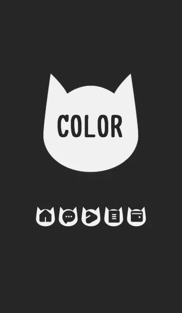 [LINE着せ替え] bw color N12の画像1