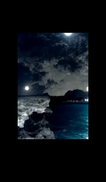[LINE着せ替え] 夜の月 月の海 #DlH_27。の画像1