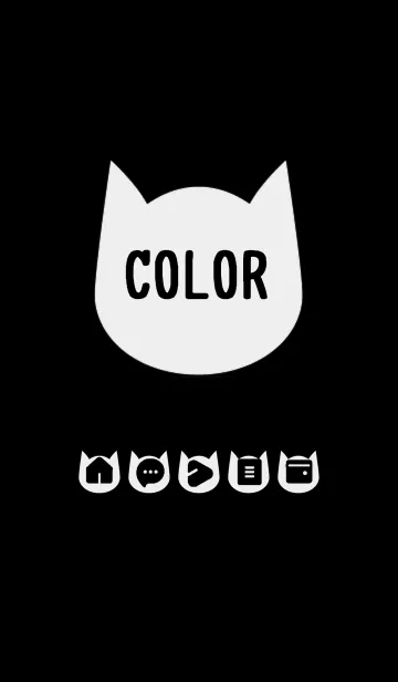 [LINE着せ替え] bw color N15の画像1