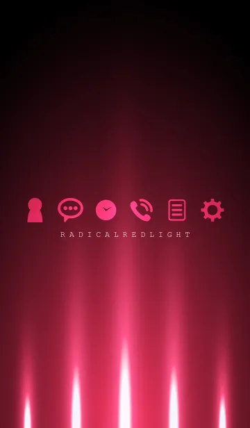 [LINE着せ替え] RADICAL RED LIGHT 2の画像1