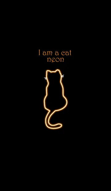 [LINE着せ替え] I am a cat neon 98の画像1