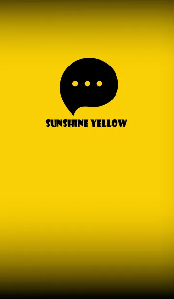 [LINE着せ替え] Sunshine yellow  And Black V.3 (JP)の画像1