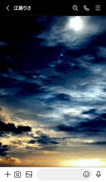 [LINE着せ替え] 夜の月 月の海 #DlJ_2。の画像2