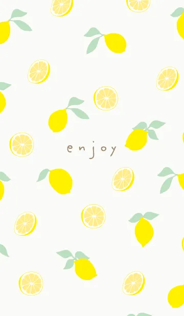 [LINE着せ替え] 爽やか レモン17の画像1