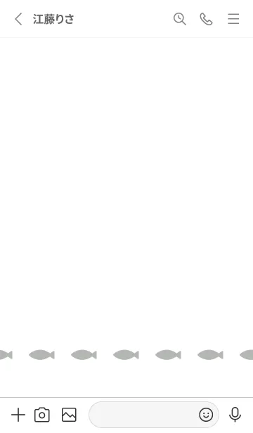 [LINE着せ替え] ねことおさかな(くすみ2-04)の画像2