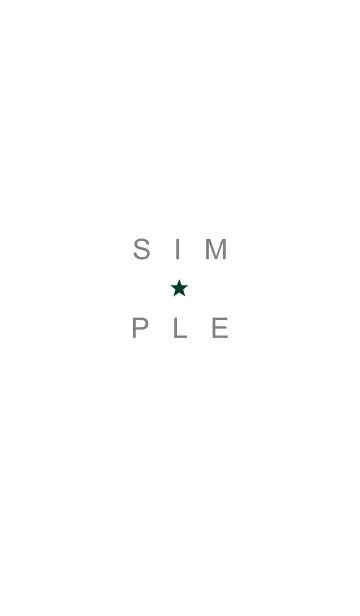 [LINE着せ替え] SIMPLE STAR-31の画像1