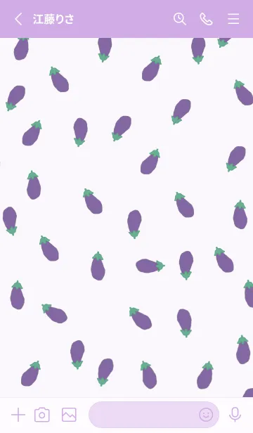 [LINE着せ替え] NASU_PATTERN:)の画像2