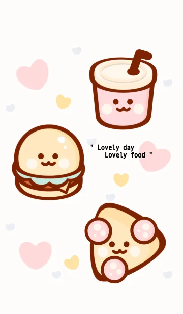 [LINE着せ替え] Mini happy meal 2の画像1