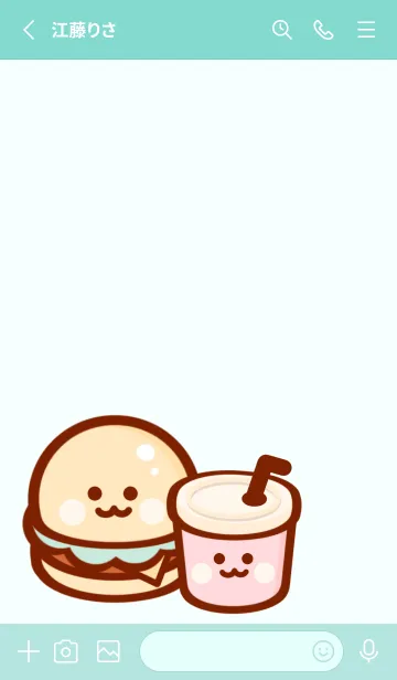 [LINE着せ替え] Mini happy meal 2の画像2