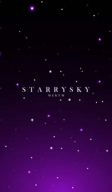 [LINE着せ替え] STARRY SKY-STAR.MEKYM 29の画像1