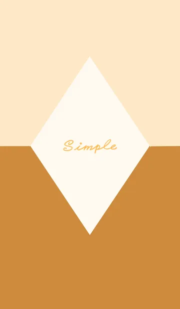 [LINE着せ替え] Simple Times-Orangeの画像1